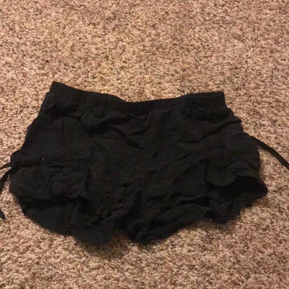 Black shorts from justices